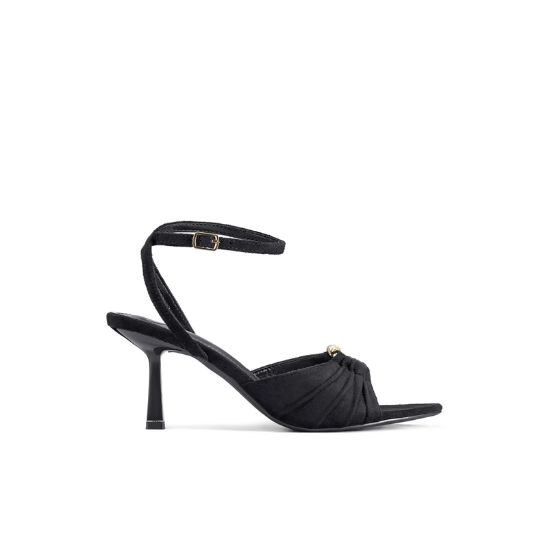ZAPATOS TACO PU TEXTIL MUJER AGUJA WEIDE JN752 - 1