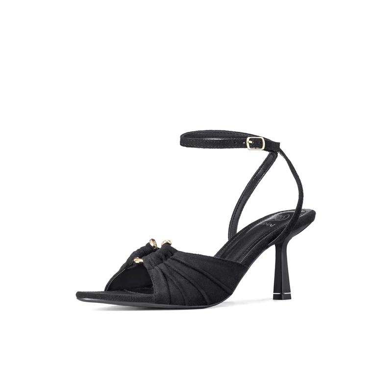 ZAPATOS TACO PU TEXTIL MUJER AGUJA WEIDE JN752 - 2