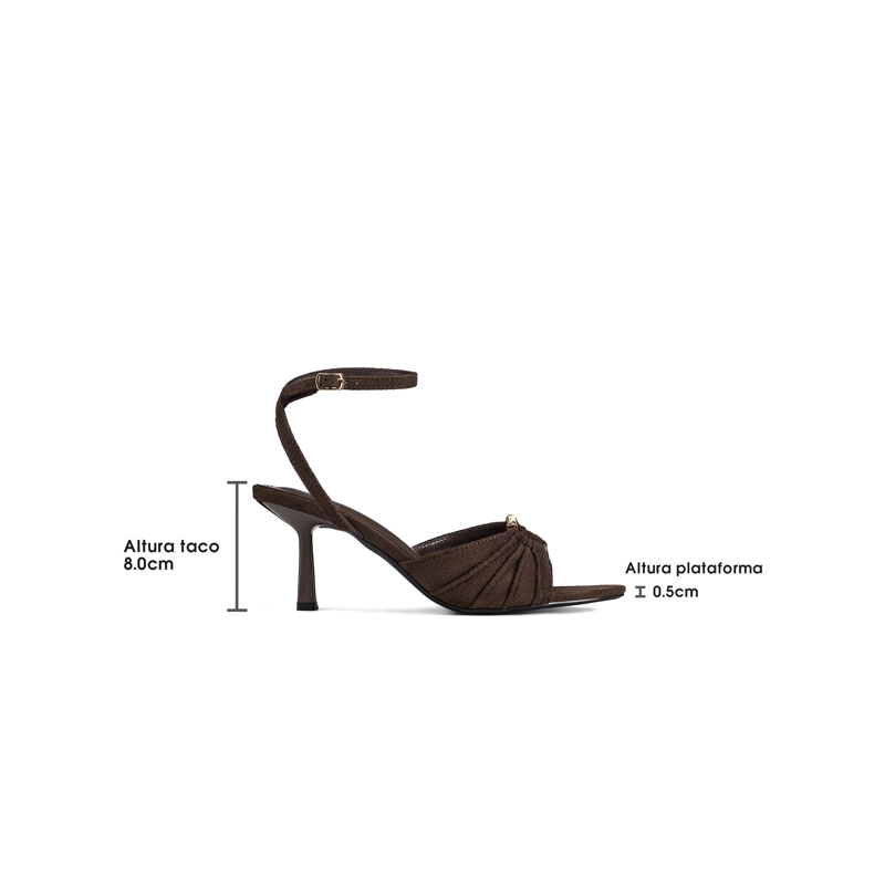 ZAPATOS TACO PU TEXTIL MUJER AGUJA WEIDE JN752 - 4