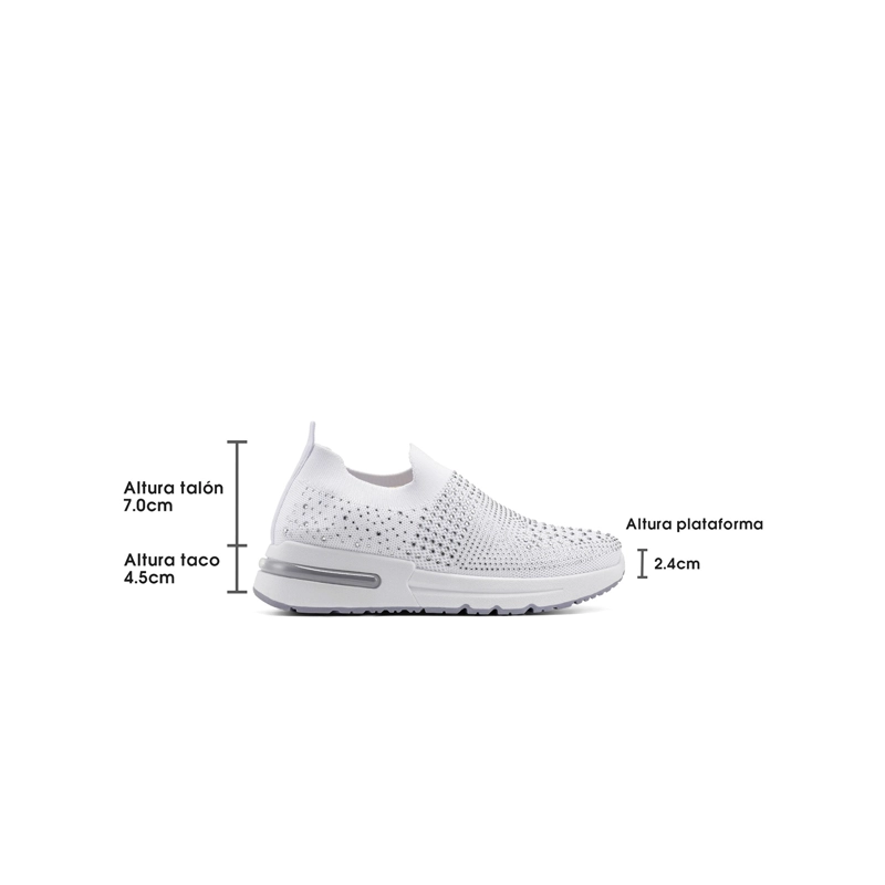 ZAPATILLAS MALLA PU MUJER PLATAFORMA WEIDE TFA336 - 4