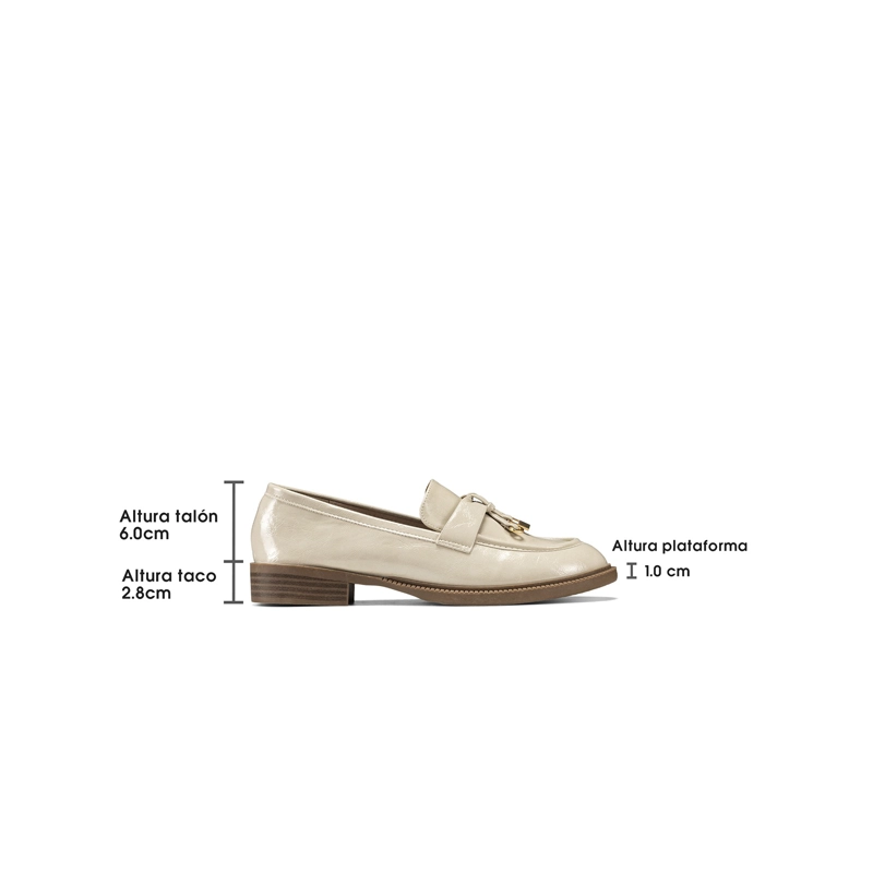 MOCASINES PU MUJER CUADRADO WEIDE JN751 - 4