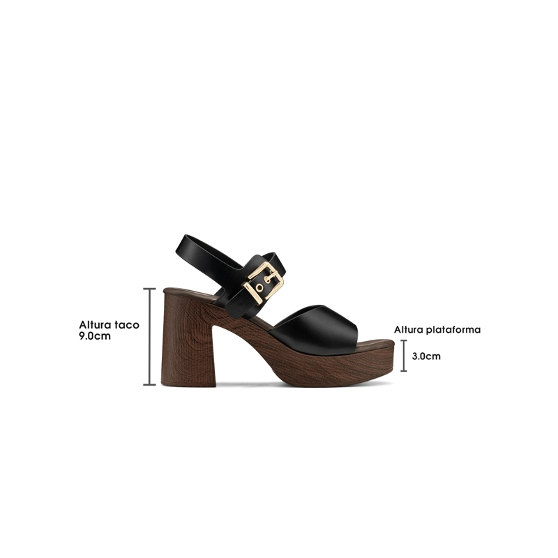 SANDALIAS PU MUJER CUADRADO WEIDE YQ06 - 4