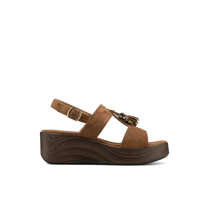 SANDALIAS PU TEXTIL MUJER PLATAFORMA WEIDE YQ01 - 1