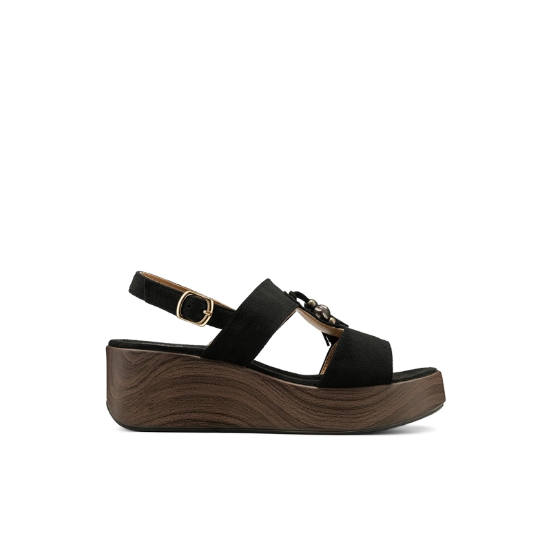 SANDALIAS PU TEXTIL MUJER PLATAFORMA WEIDE YQ01 - 1
