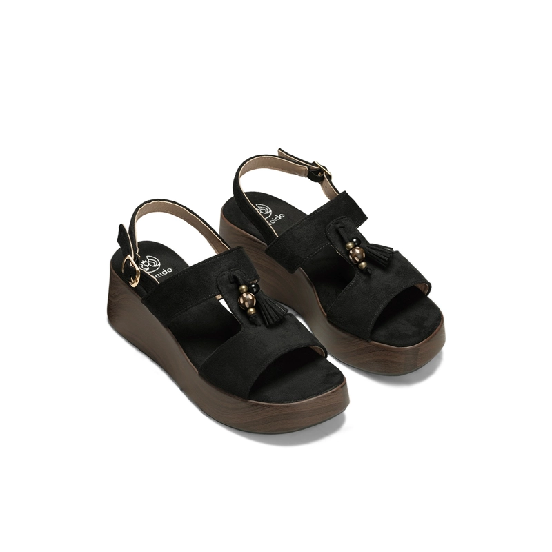 SANDALIAS PU TEXTIL MUJER PLATAFORMA WEIDE YQ01 - 3