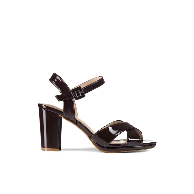 SANDALIAS CASUAL PU ACHAROLADO MUJER CUADRADO WEIDE YOU586 - 1