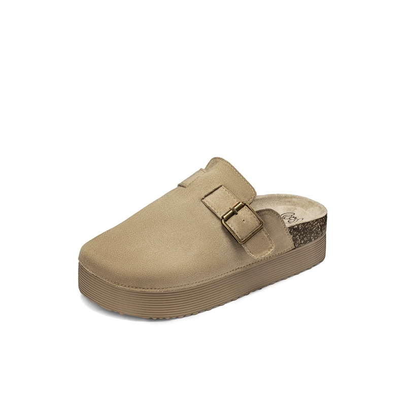 ZUECO PU TEXTIL MUJER PLATAFORMA WEIDE QIU530 - 2
