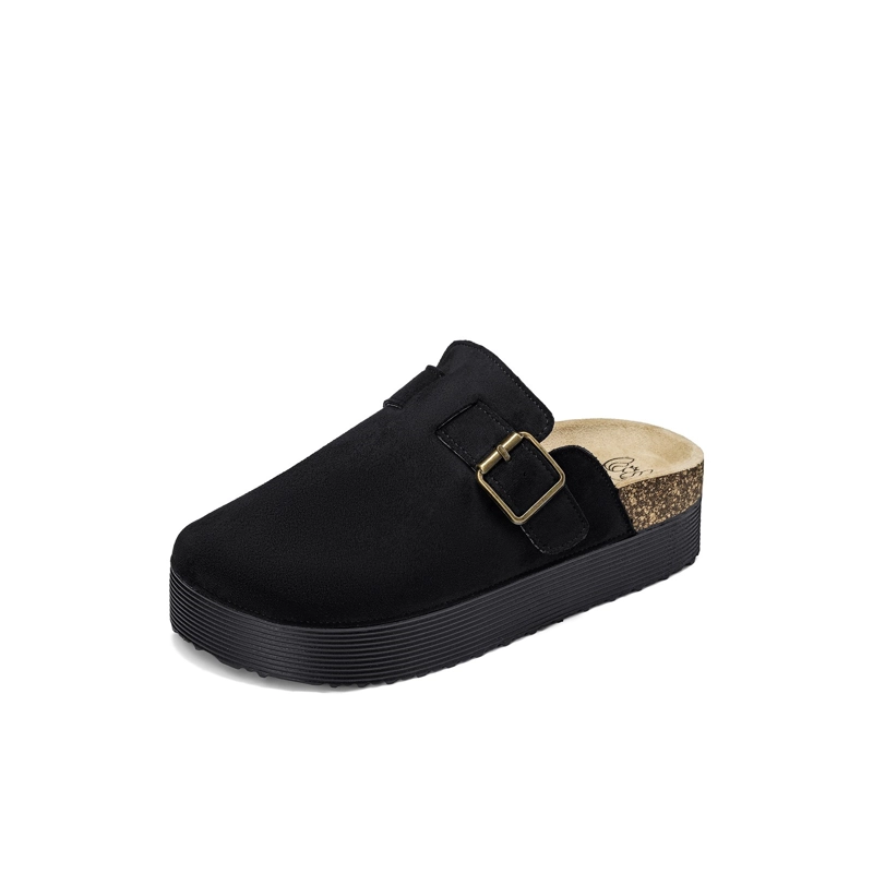 ZUECO PU TEXTIL MUJER PLATAFORMA WEIDE QIU530 - 2