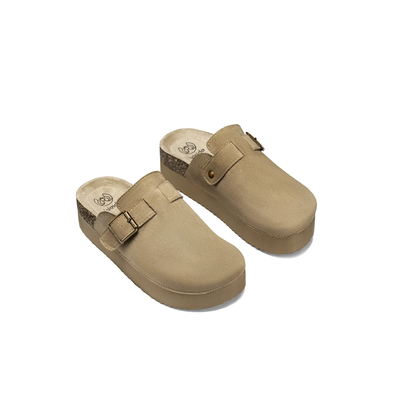 ZUECO PU TEXTIL MUJER PLATAFORMA WEIDE QIU530 - 3