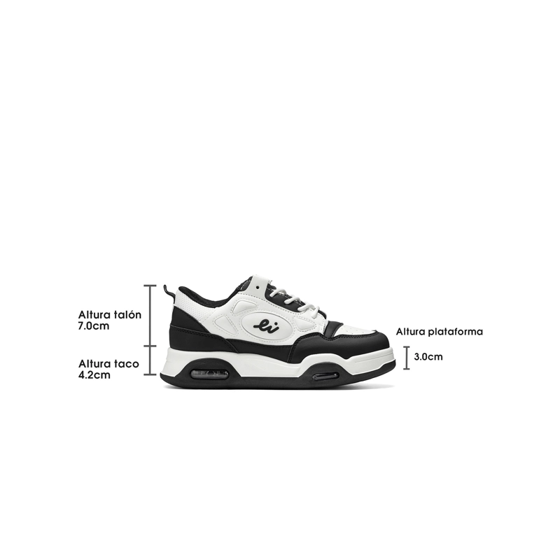 ZAPATILLAS PU MUJER PLATAFORMA WEIDE JLL63 - 4