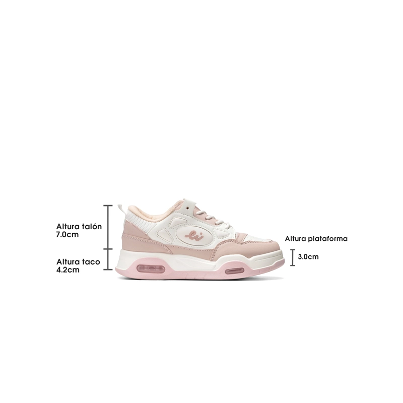 ZAPATILLAS PU MUJER PLATAFORMA WEIDE JLL63 - 4