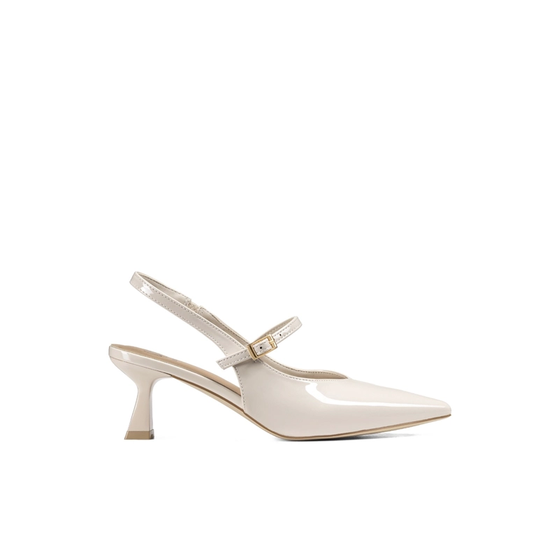 ZAPATOS TACO CASUAL PU ACHAROLADO MUJER AGUJA WEIDE YOU585 - 1