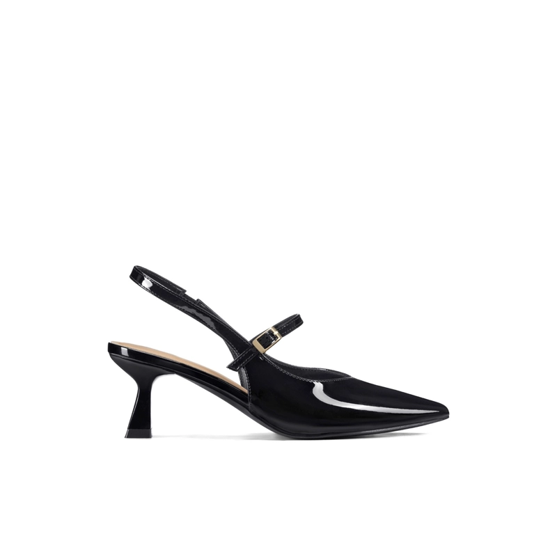 ZAPATOS TACO CASUAL PU ACHAROLADO MUJER AGUJA WEIDE YOU585 - 1