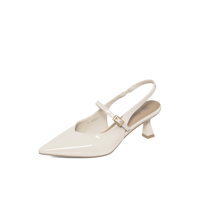 ZAPATOS TACO CASUAL PU ACHAROLADO MUJER AGUJA WEIDE YOU585 - 2