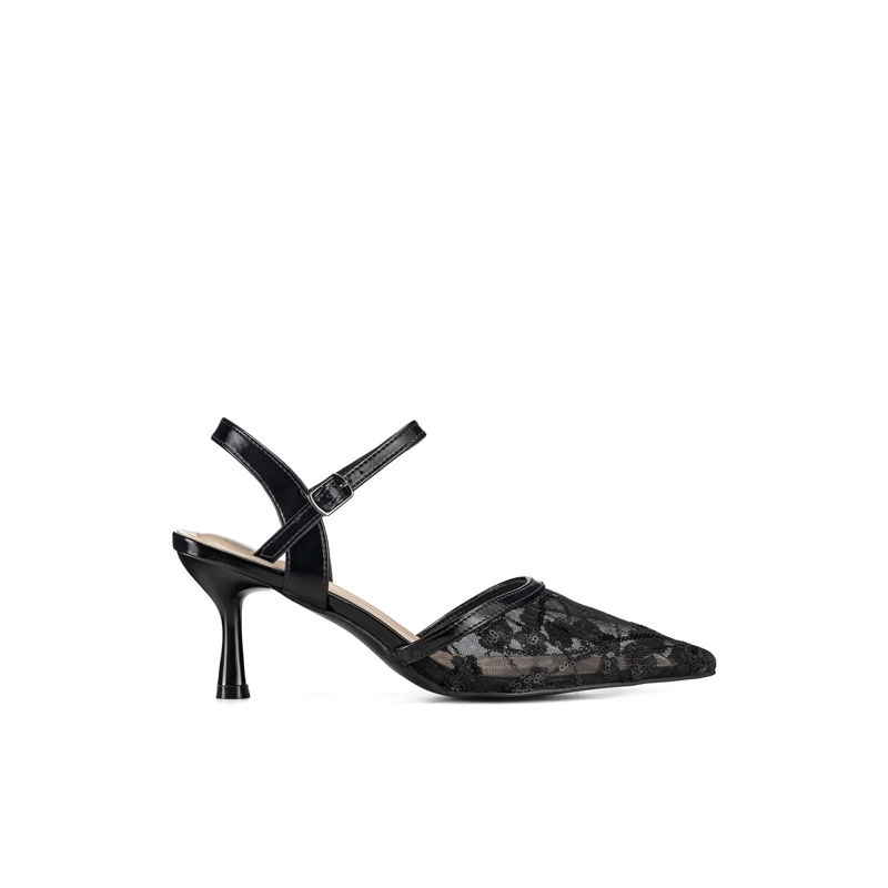 ZAPATOS TACO MALLA PU MUJER AGUJA WEIDE QIU527 - 1