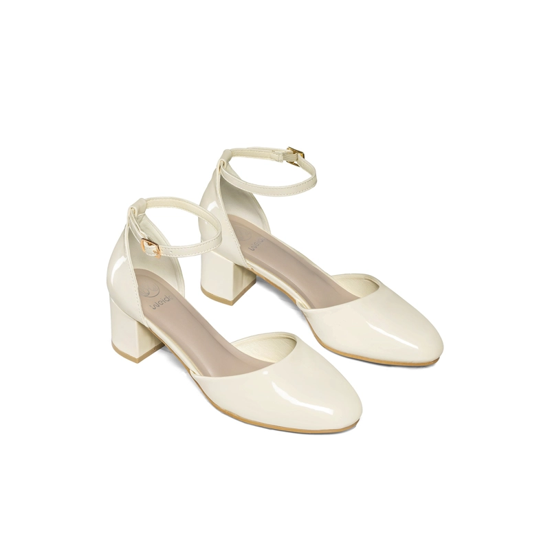 ZAPATOS TACO PU ACHAROLADO MUJER CUADRADO WEIDE GH225 - 3
