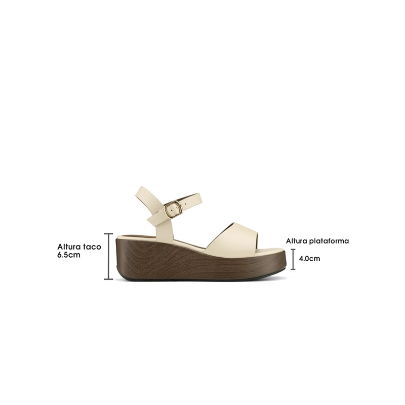 SANDALIAS CASUAL PU MUJER PLATAFORMA WEIDE HY21 - 4