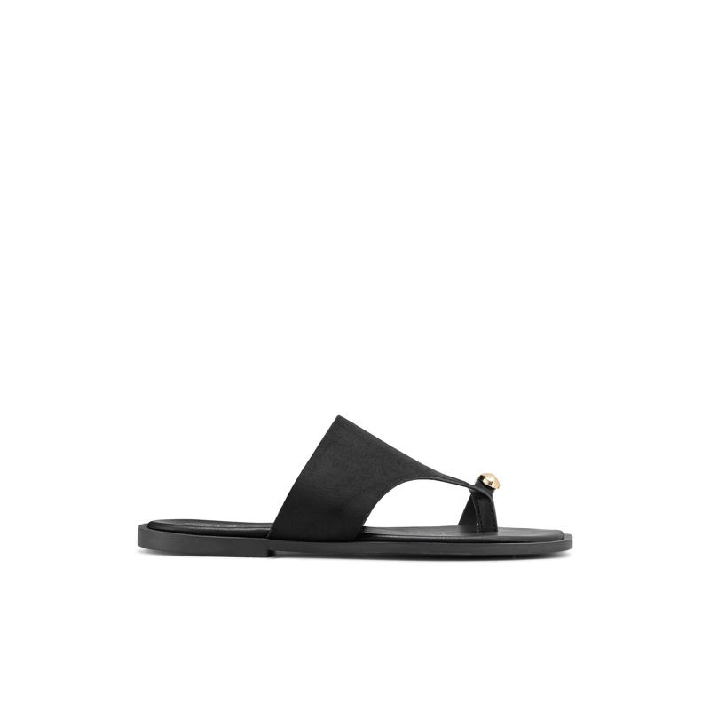 SANDALIA TIPO CHALA PU TEXTIL MUJER PLANO WEIDE HY26 - 1