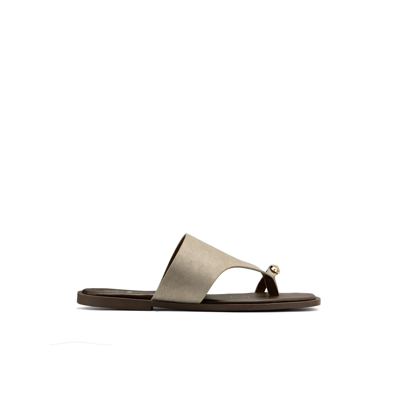 SANDALIA TIPO CHALA PU TEXTIL MUJER PLANO WEIDE HY26 - 1