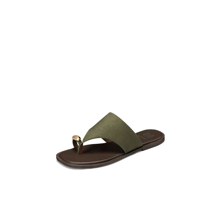 SANDALIA TIPO CHALA PU TEXTIL MUJER PLANO WEIDE HY26 - 2