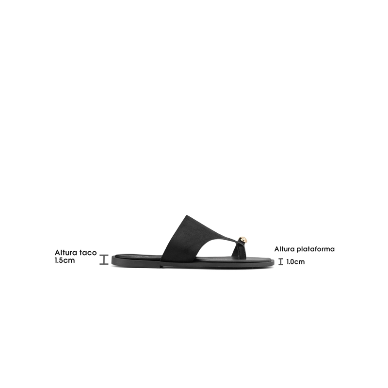 SANDALIA TIPO CHALA PU TEXTIL MUJER PLANO WEIDE HY26 - 4