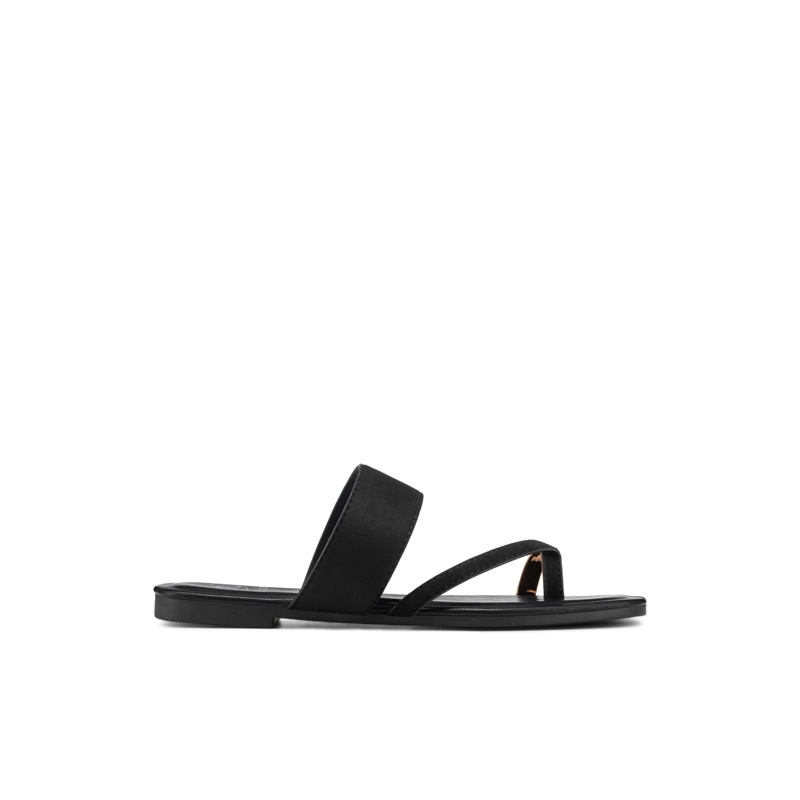 SANDALIA TIPO CHALA PU TEXTIL MUJER PLANO WEIDE HY25 - 1