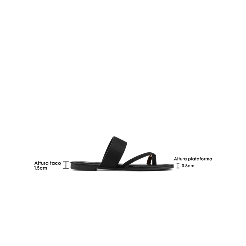 SANDALIA TIPO CHALA PU TEXTIL MUJER PLANO WEIDE HY25 - 4