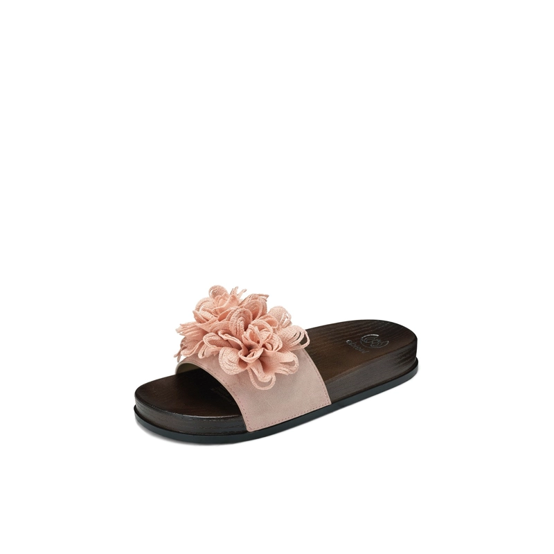SANDALIA TIPO CHALA PU TEXTIL MUJER PLANO WEIDE HY22 - 2