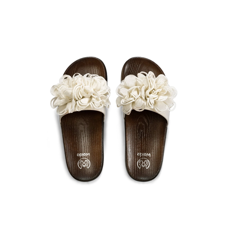 SANDALIA TIPO CHALA PU TEXTIL MUJER PLANO WEIDE HY22 - 3
