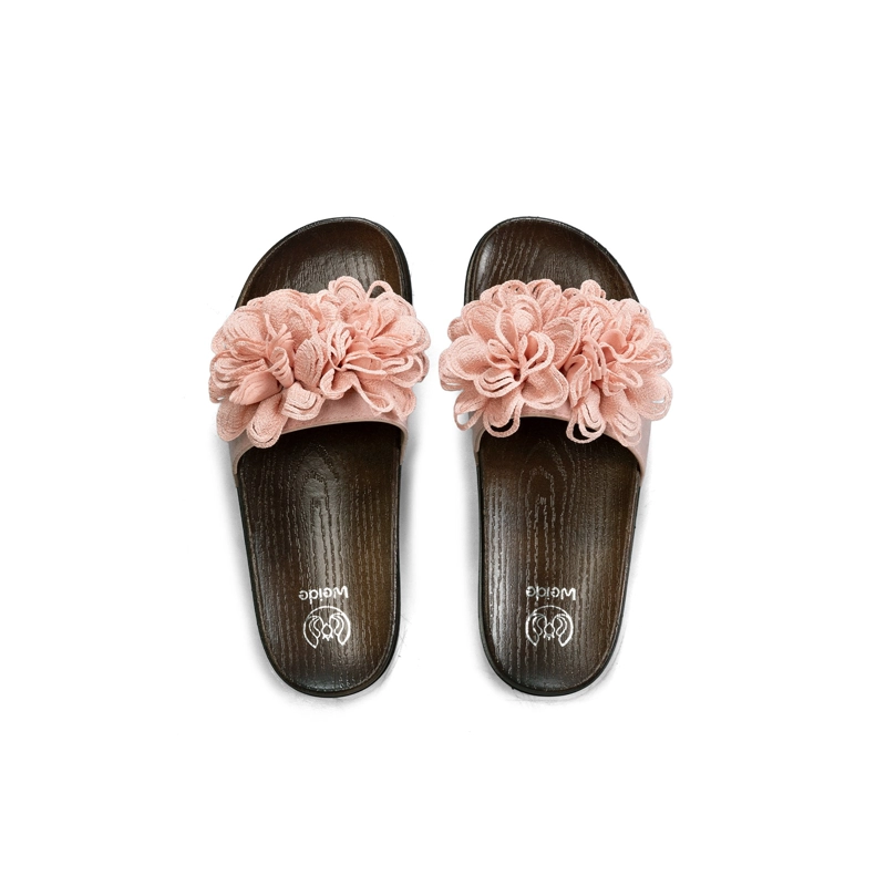 SANDALIA TIPO CHALA PU TEXTIL MUJER PLANO WEIDE HY22 - 3