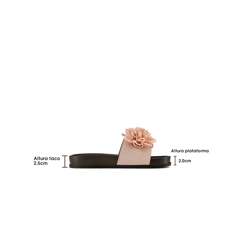 SANDALIA TIPO CHALA PU TEXTIL MUJER PLANO WEIDE HY22 - 4