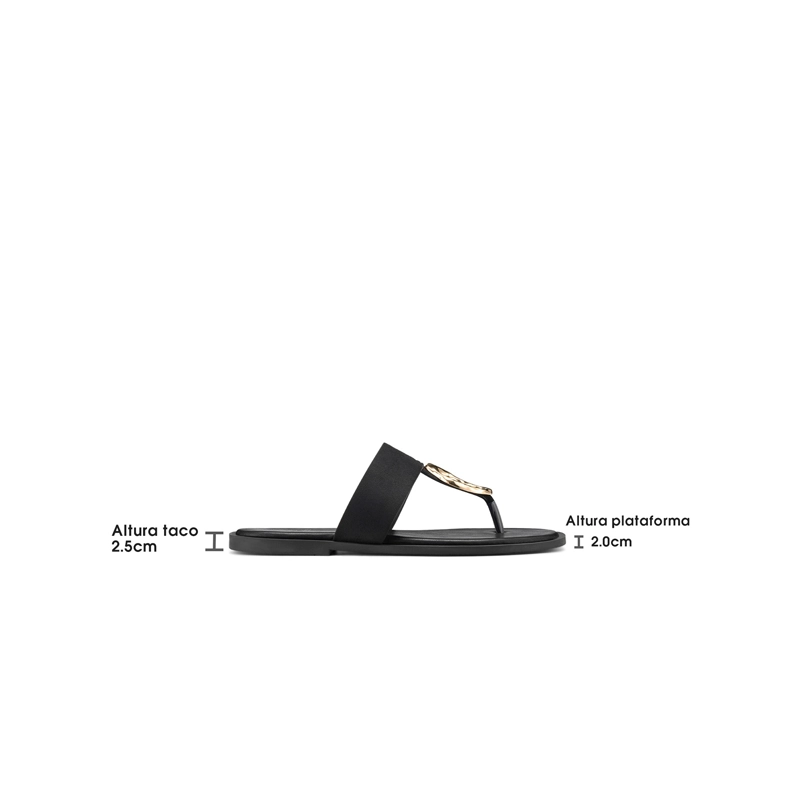 SANDALIA TIPO CHALA PU TEXTIL MUJER PLANO WEIDE HY23 - 4
