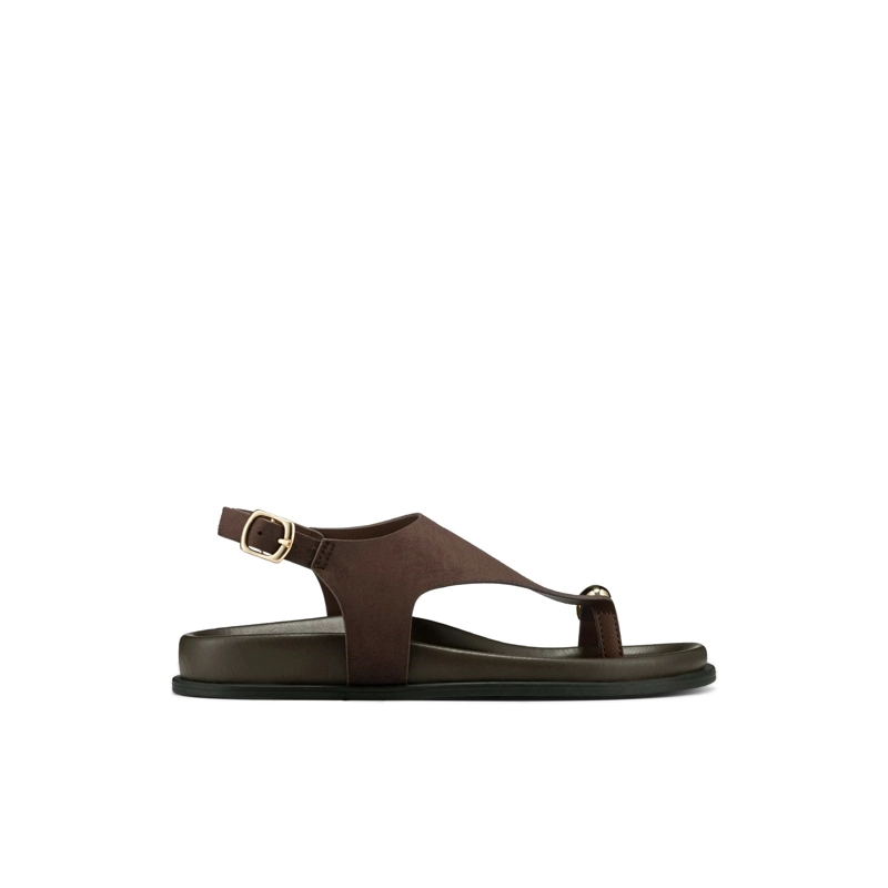 SANDALIAS PU TEXTIL MUJER PLANO WEIDE HY20 - 1