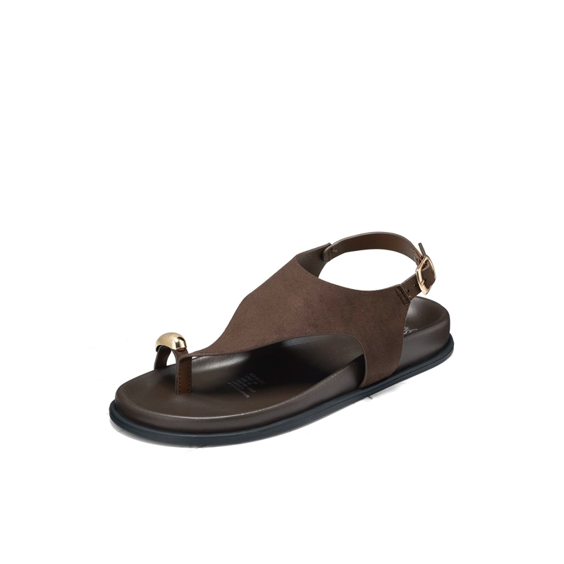 SANDALIAS PU TEXTIL MUJER PLANO WEIDE HY20 - 2