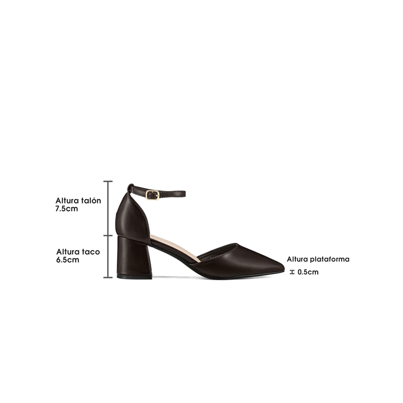 ZAPATOS TACO PU MUJER CUADRADO WEIDE QIU520 - 4