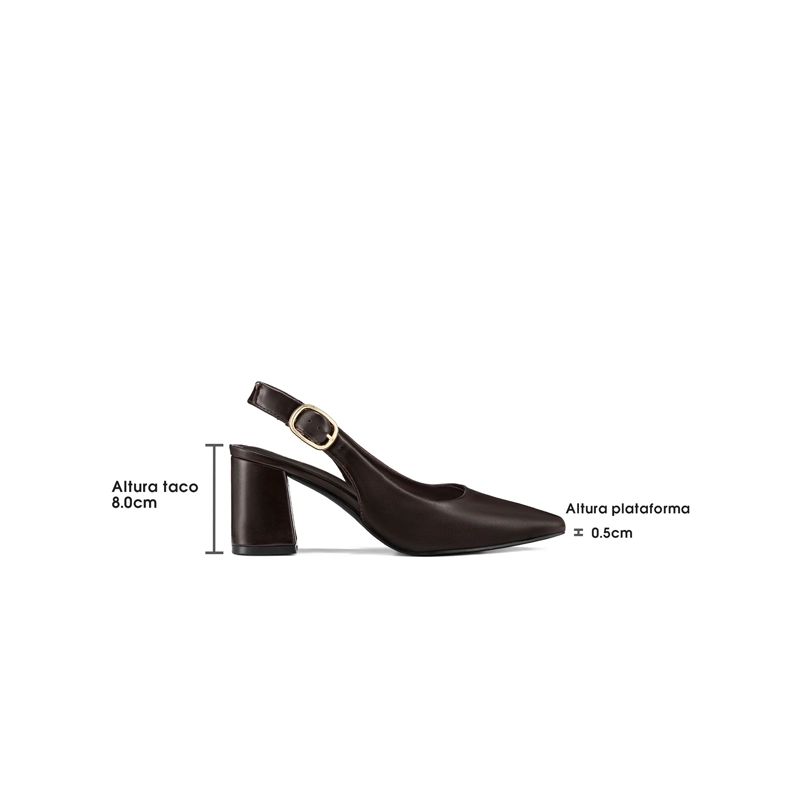 ZAPATOS TACO PU MUJER CUADRADO WEIDE QIU521 - 4