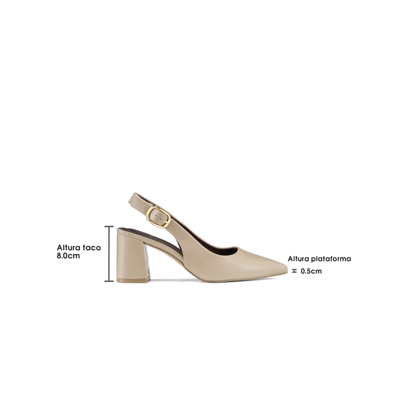 ZAPATOS TACO PU MUJER CUADRADO WEIDE QIU521 - 4
