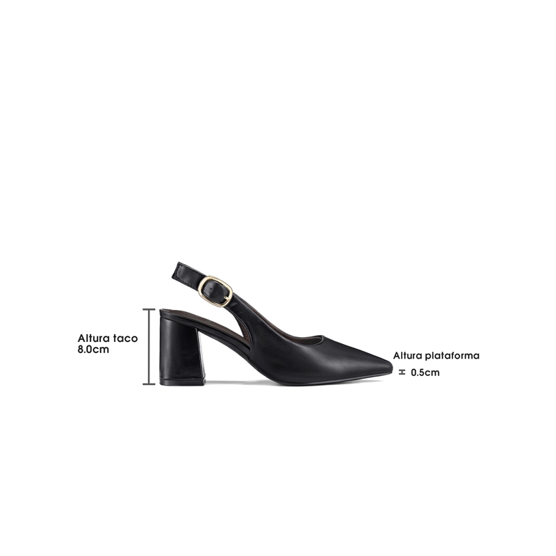 ZAPATOS TACO PU MUJER CUADRADO WEIDE QIU521 - 4