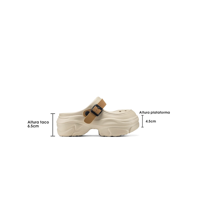 ZUECO EVA MUJER PLATAFORMA WEIDE MJ10 - 4