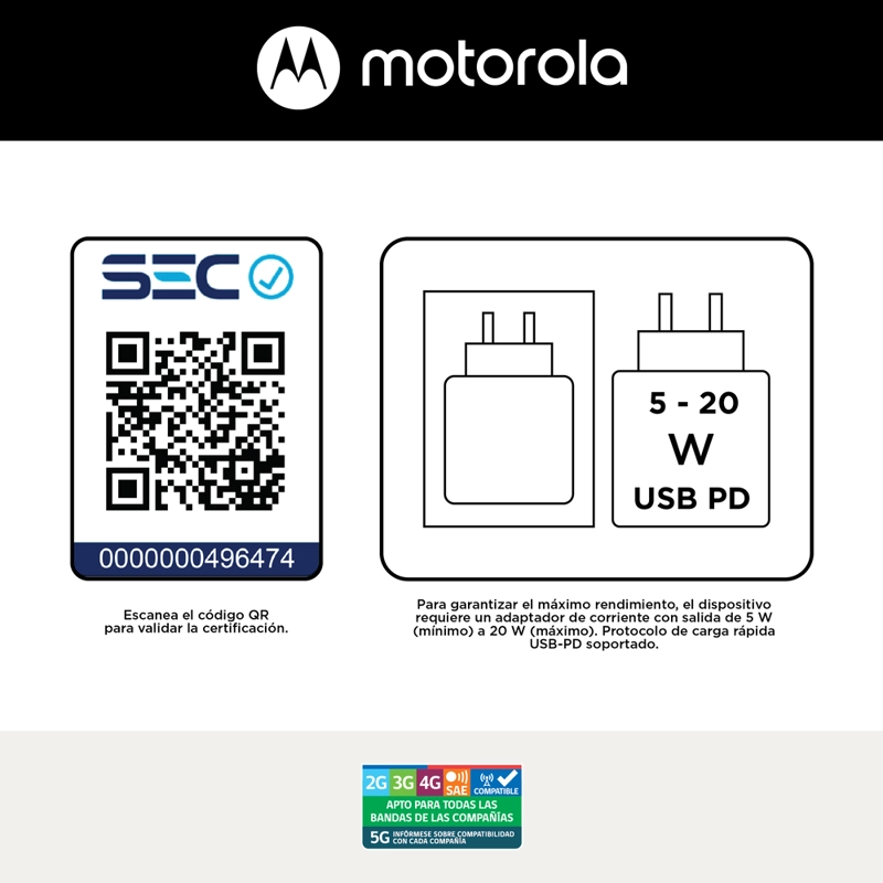MOTO G37 4+128GB - 6