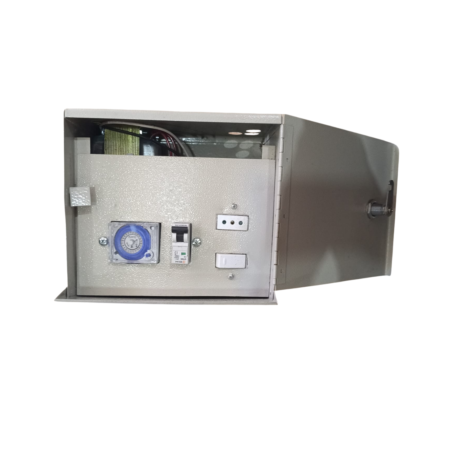 TABLERO ELE CTRICO 100 WATT CAJA METALICA DOBLE TAPA - 2