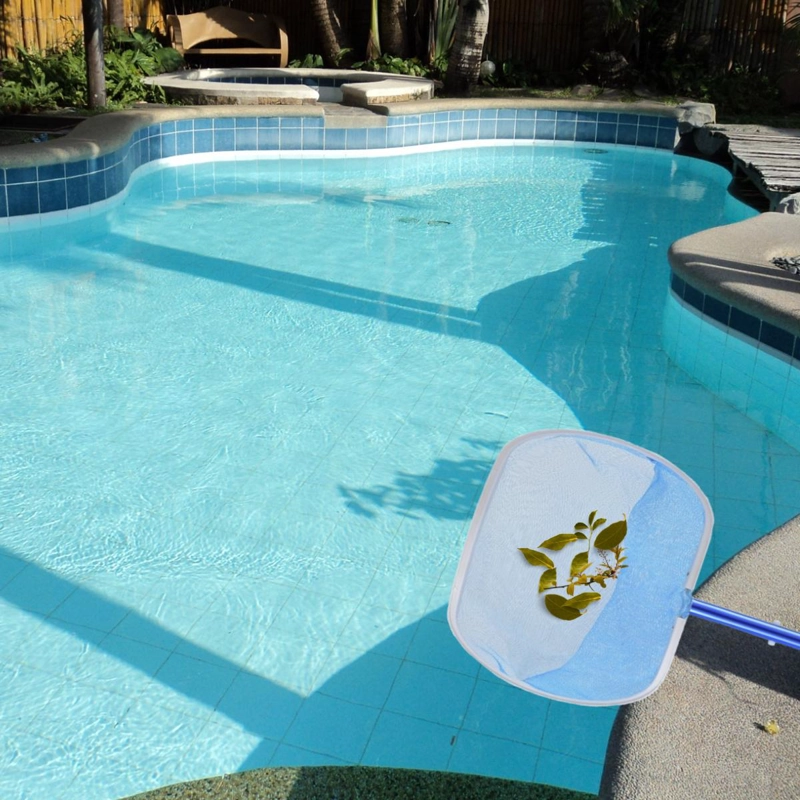 RECOGEDOR DE HOJA PARA PISCINA METALICO - 2