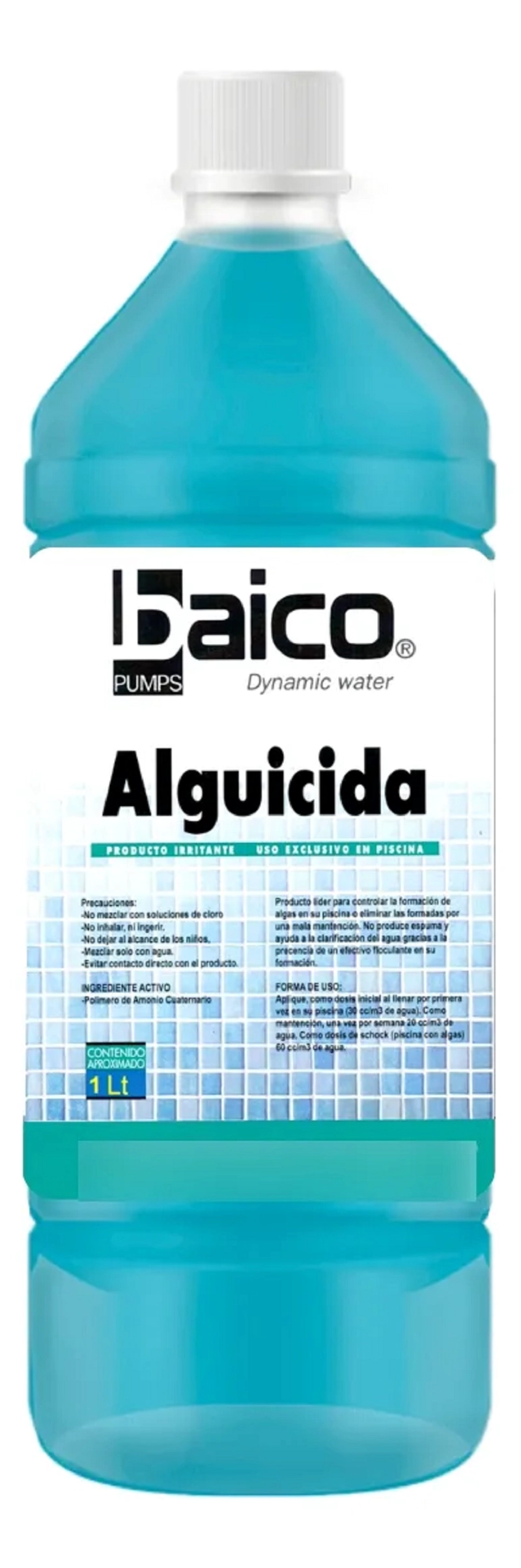 ALGUICIDA PARA PISCINAS, BOTELLA 1 LT - 1