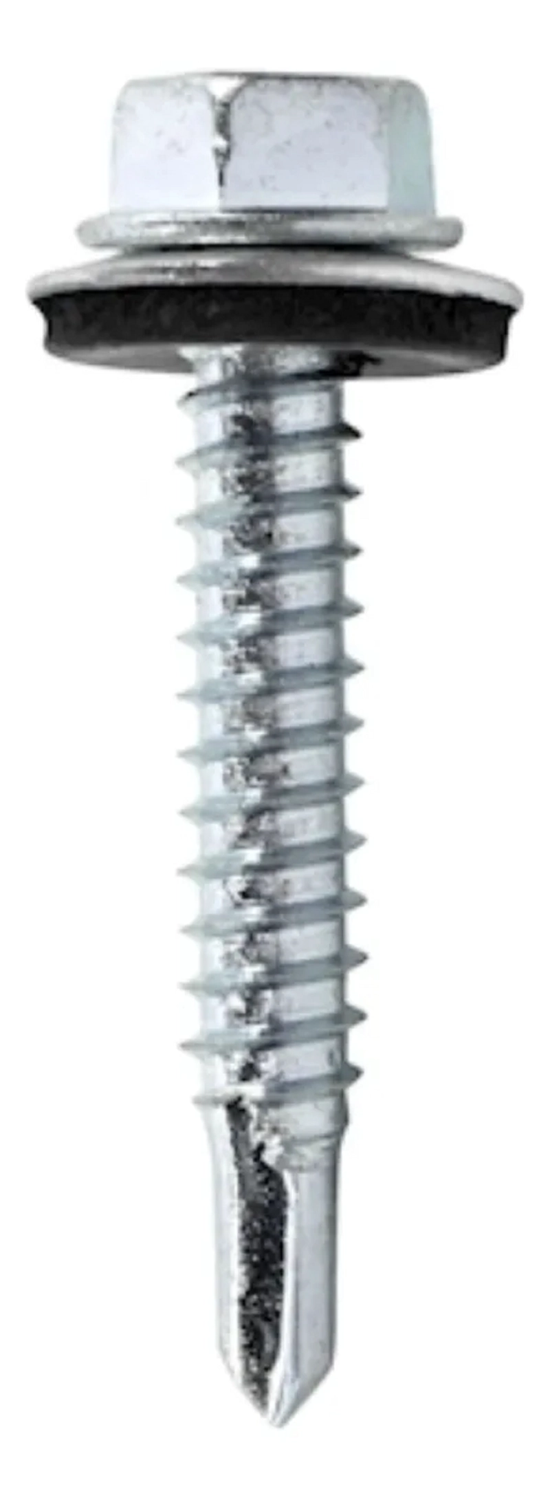 TORNILLO HEX P.BROCA C/G AUTOPERFORANTE 12X2 X 100 UN - 1
