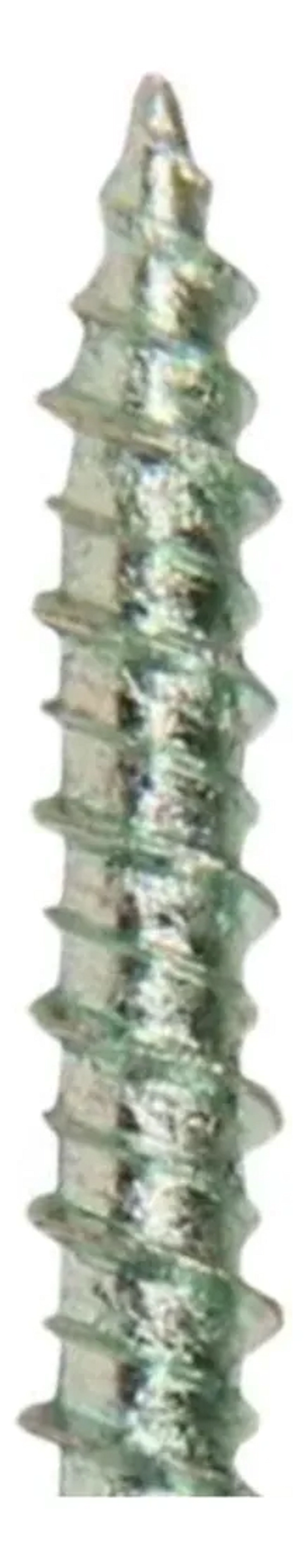 TORNILLO FIBROCEMENTO ZINCADO P. FINA 6X1 1/4 100 UNI - 2