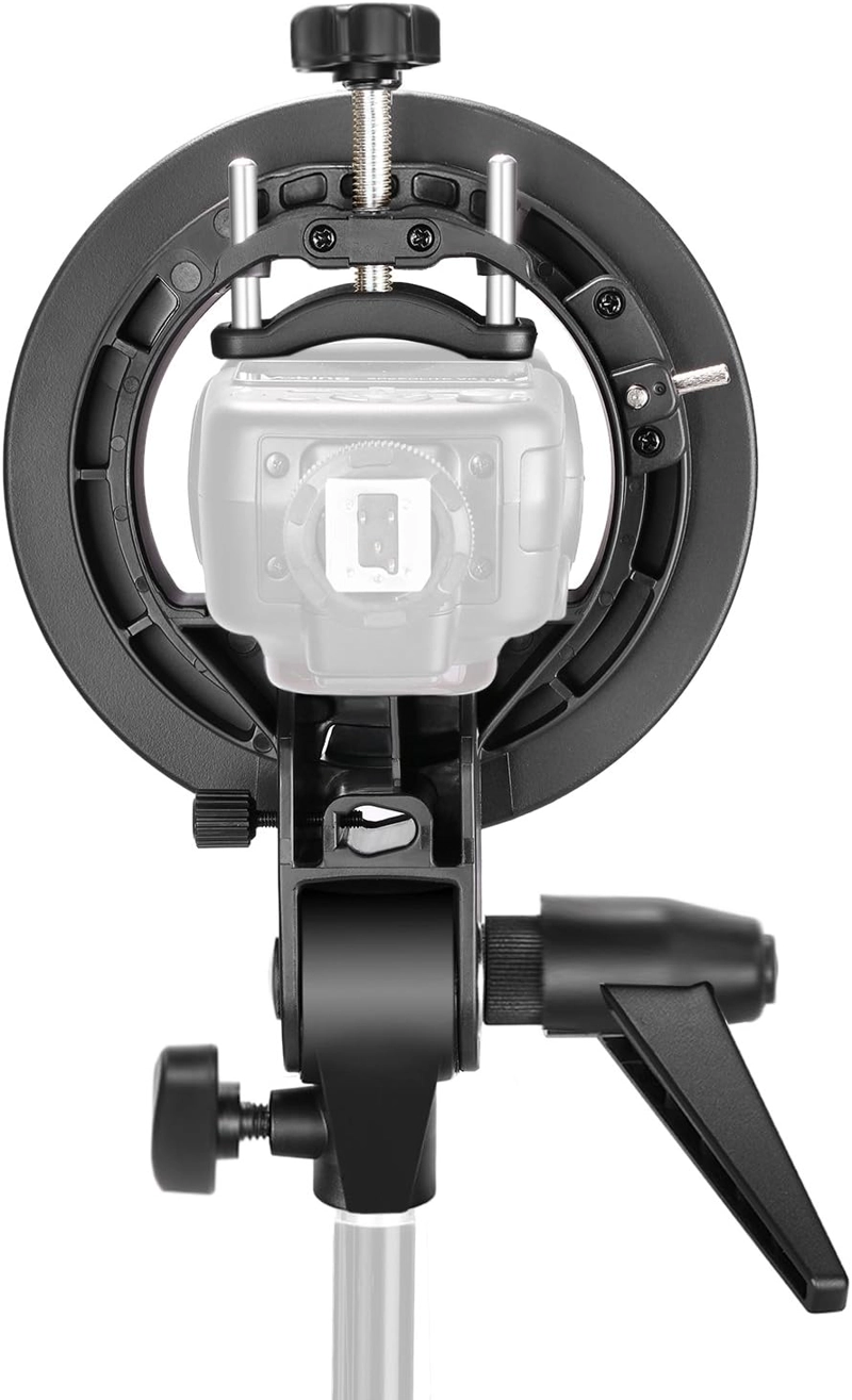 SOPORTE DE MONTAJE TIPO S NEEWER PARA FLASH SPEEDLITE - 2