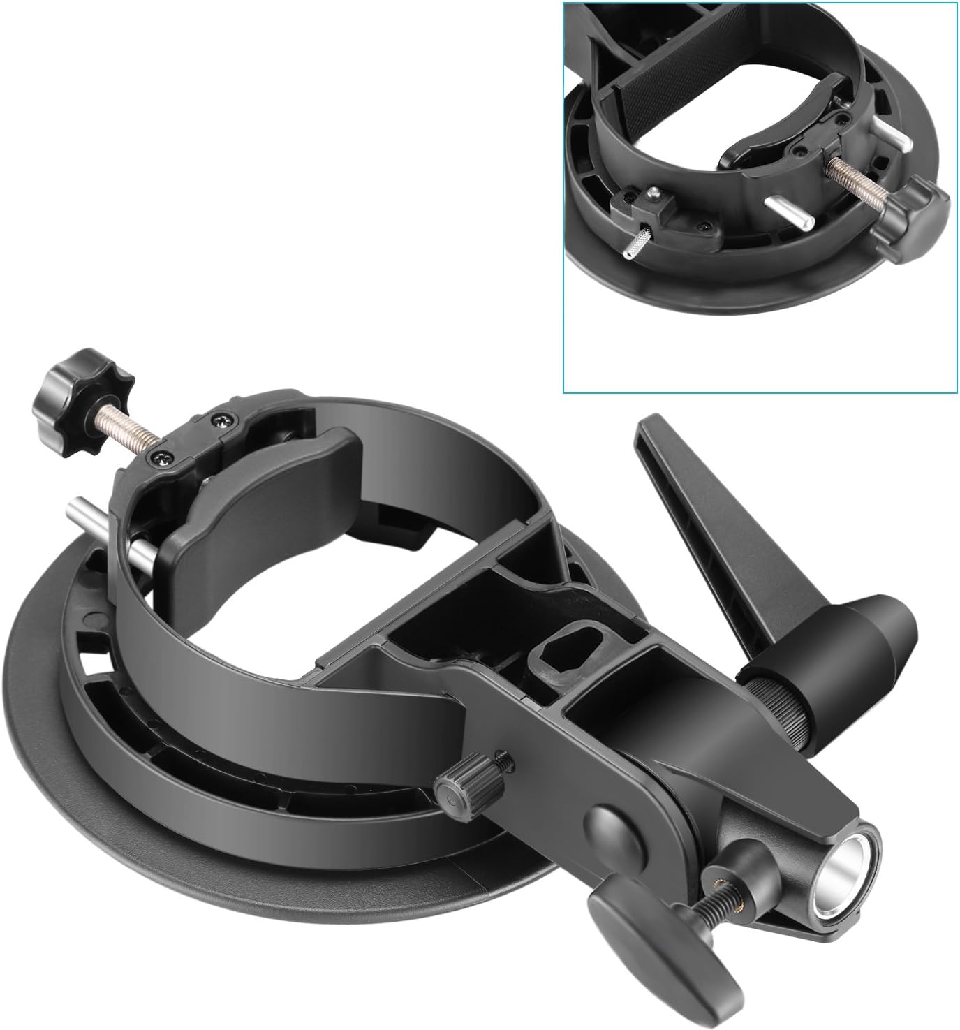 SOPORTE DE MONTAJE TIPO S NEEWER PARA FLASH SPEEDLITE - 4