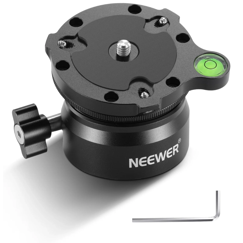 BASE NIVELADORA DE TRIPODE NEEWER GM15 NIVELADOR DE CAMARA - 1