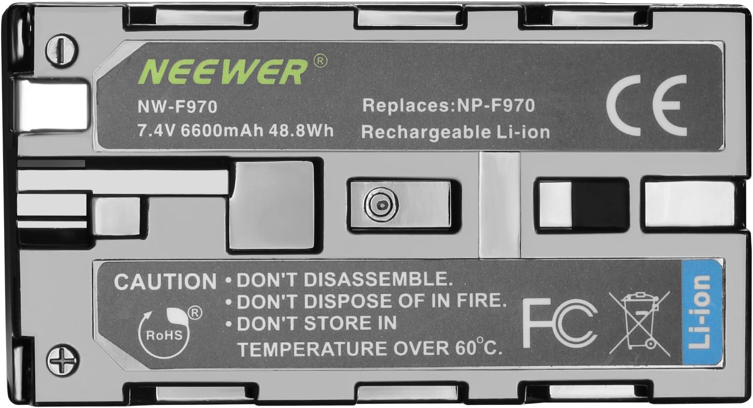 BATERIA NEEWER NP-F970 6600MAH PARA SONY - 4