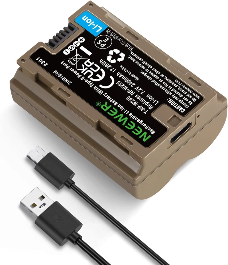 BATERIA NEEWER NP-W235 2400MAH PARA FUJIFILM - 1